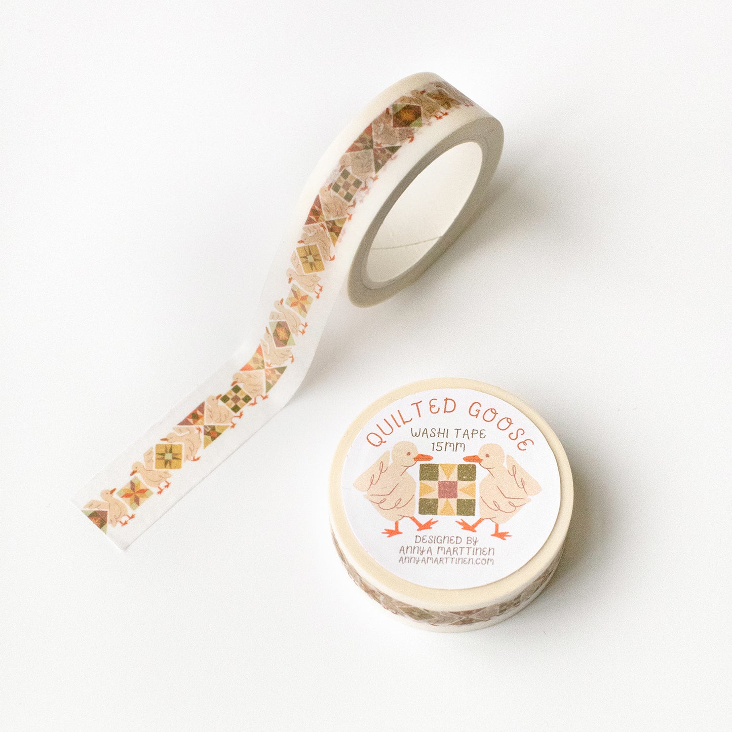 quilted goose | washi tape