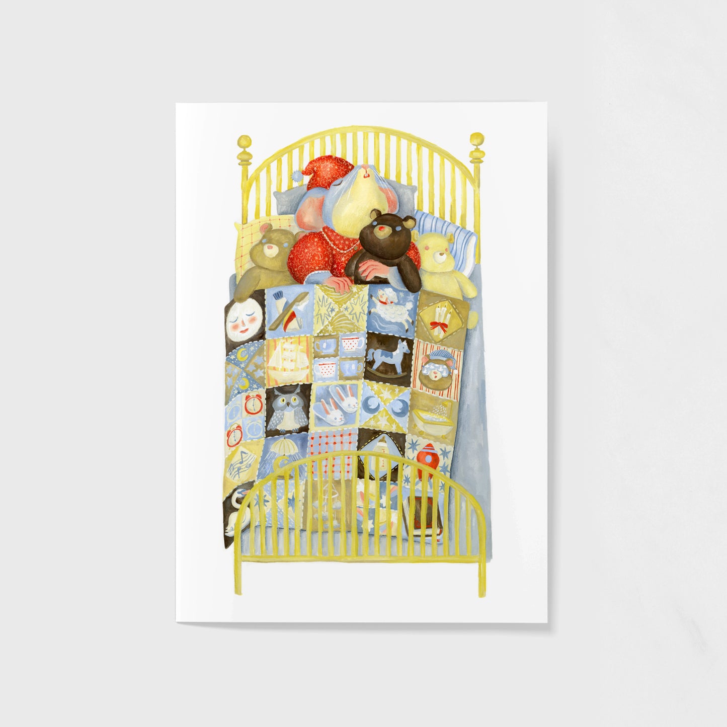 baby bedtime  | 5x7 Giclée Art Print
