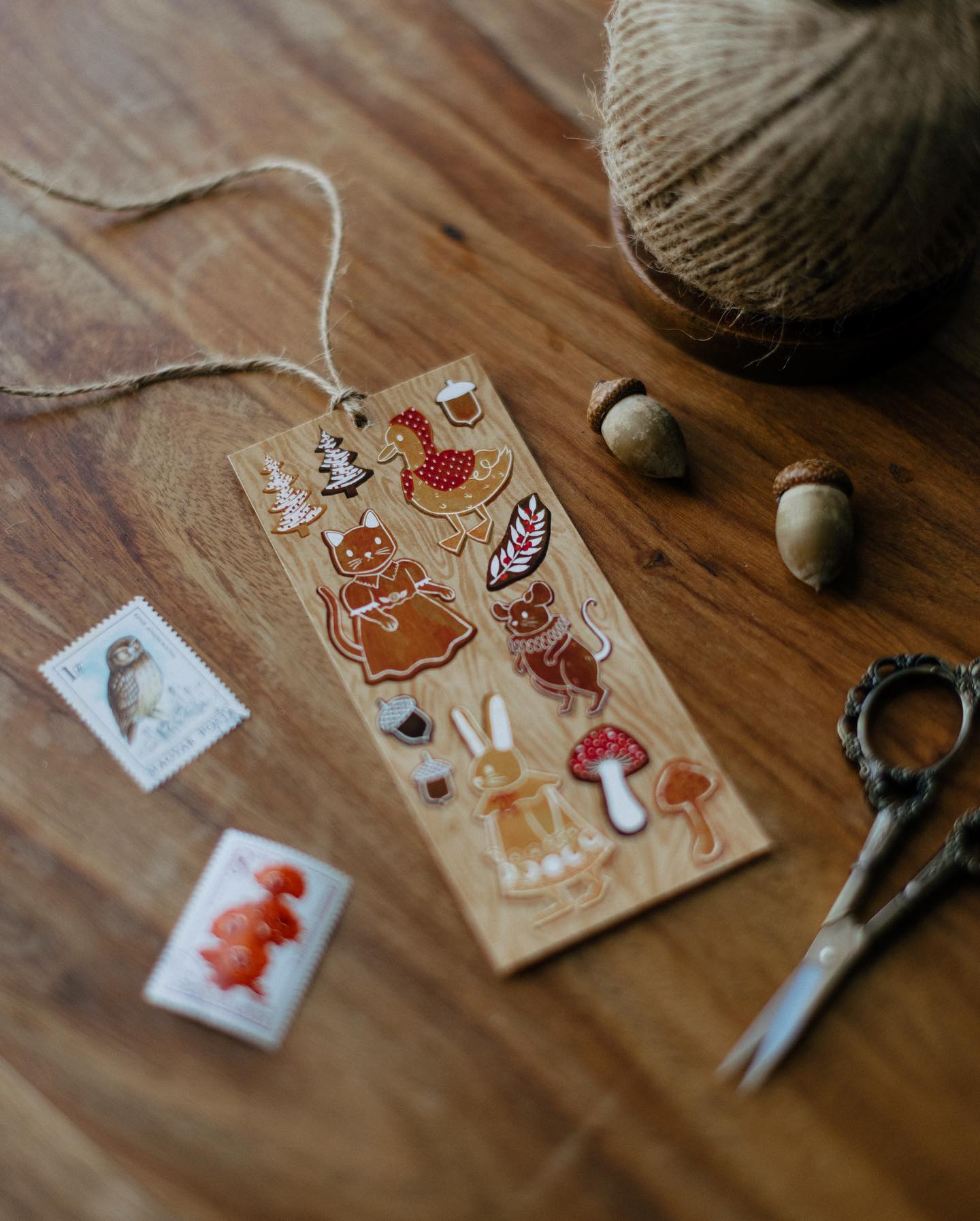 Printable Bookmark | Gingerbread Fairytale