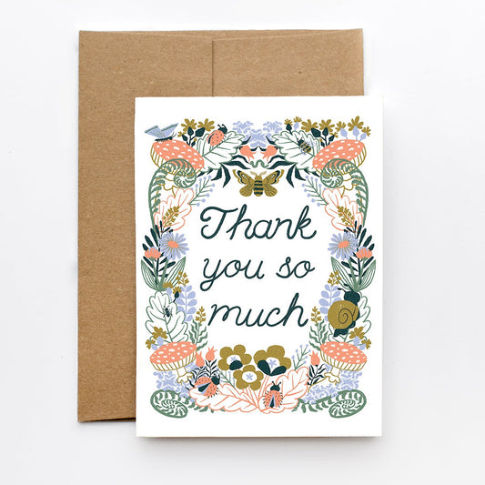 botanical gratitude | Card + Envelope