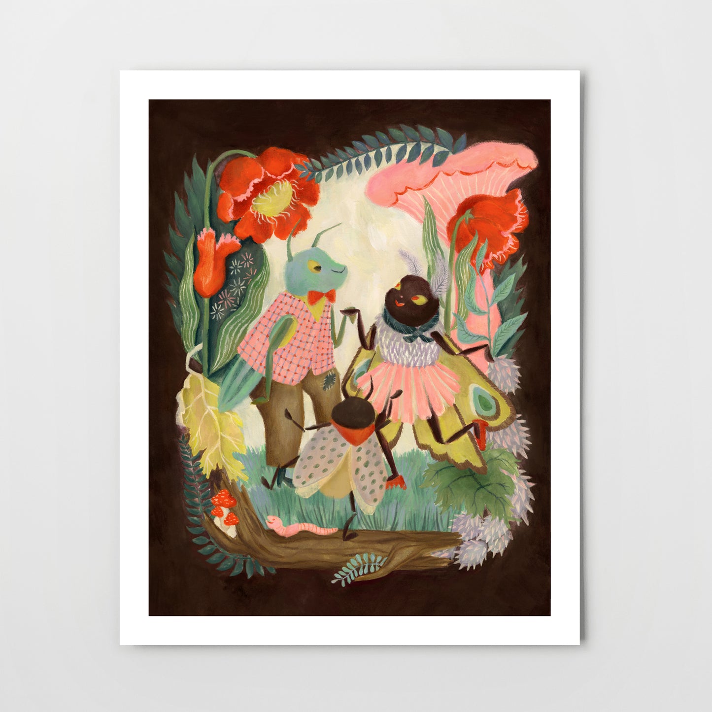 bug family | Art Print