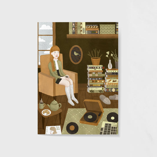 sounds like home | 5x7 Giclée Art Print