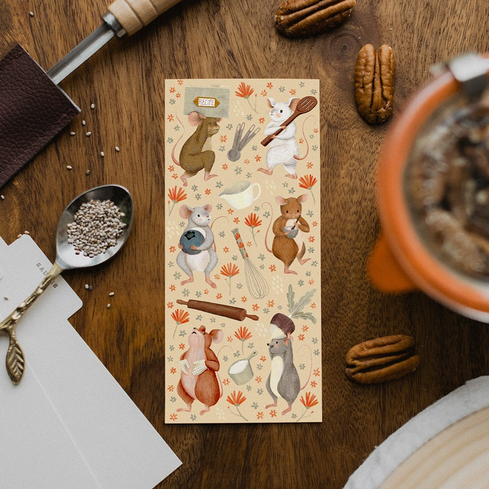 ingredient delivery mice bookmark