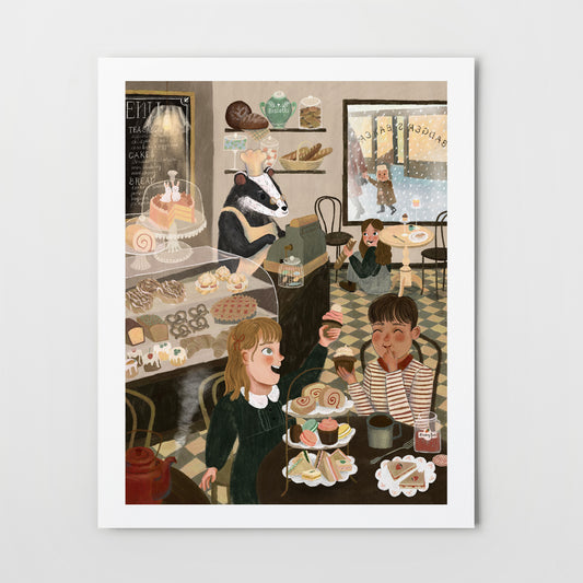 Badger Bakery | Giclée Art Print