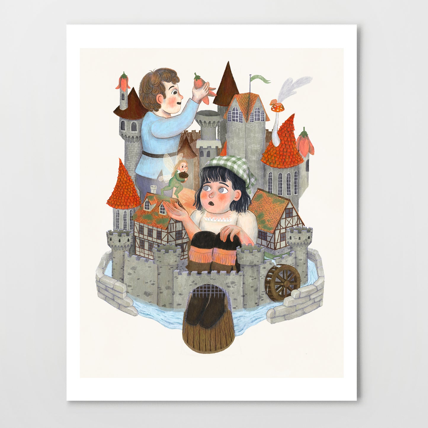 finding forest castle | Giclée Art Print