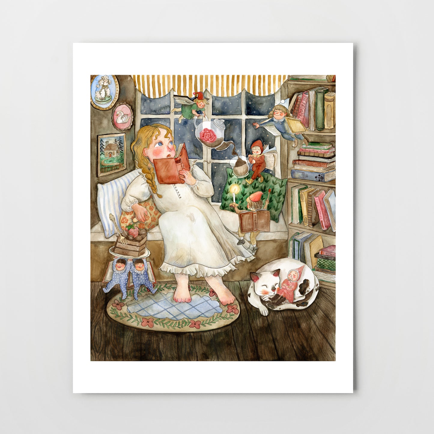 cozy fairies | Giclée Art Print
