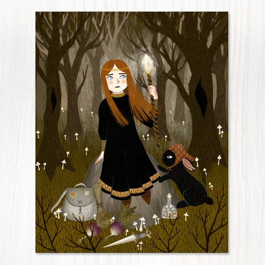 magic in the woods | Mini Print