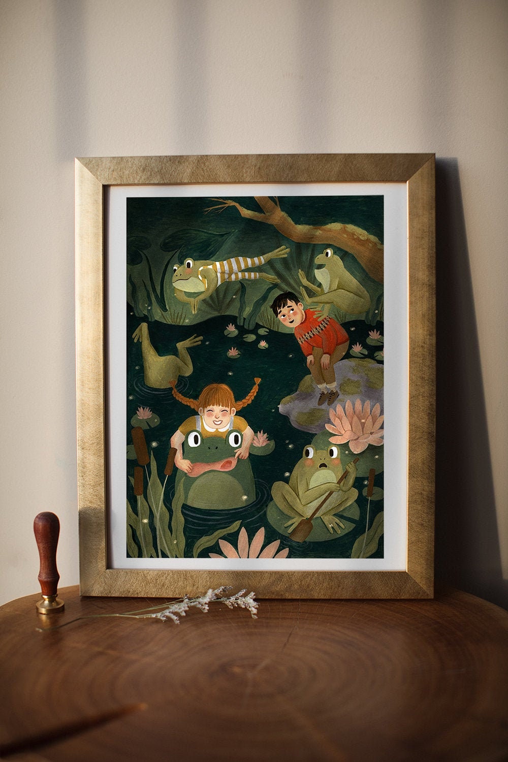 leap frog | Giclée Art Print