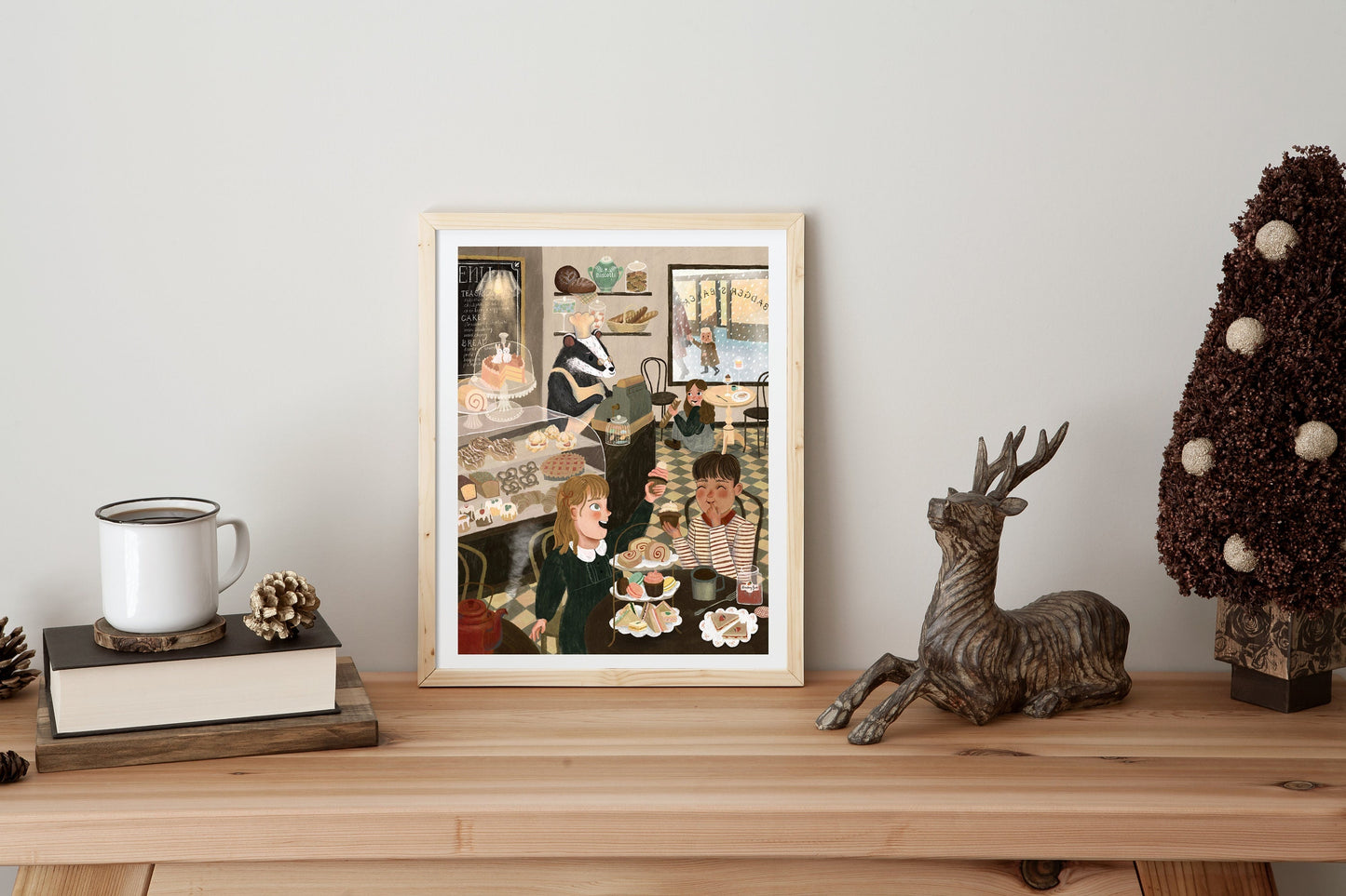 Badger Bakery | Giclée Art Print