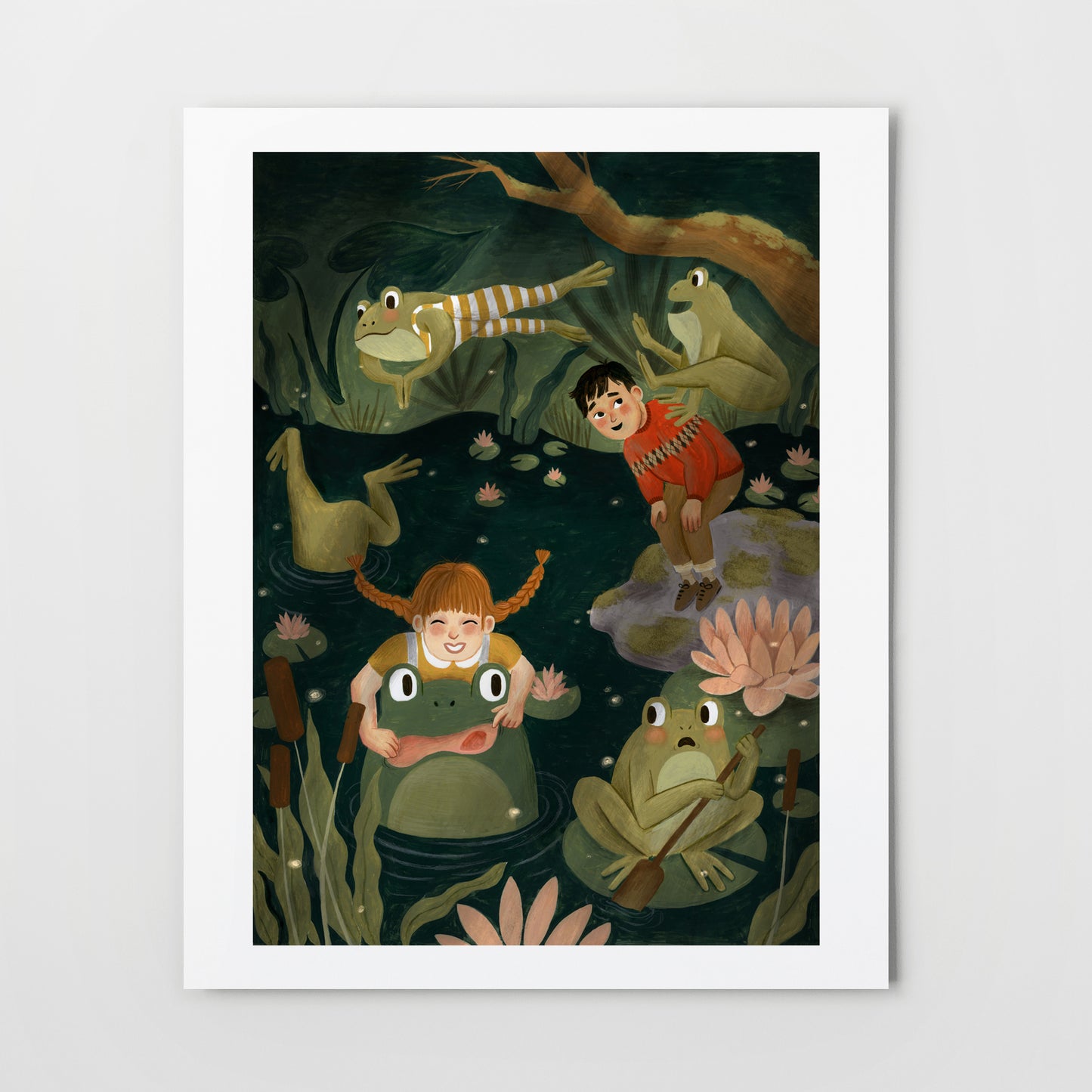 leap frog | Giclée Art Print