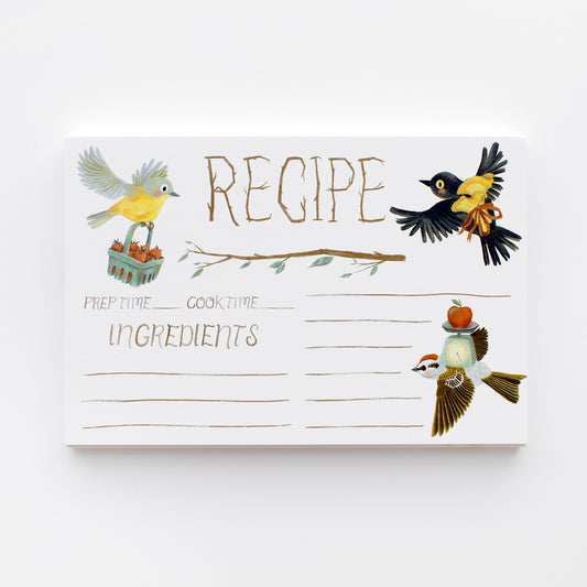ingredient delivery birds | recipe cards