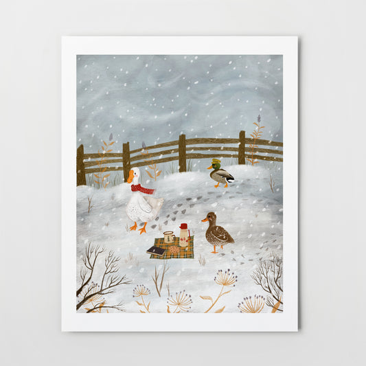 winter wandering | Giclée Art Print