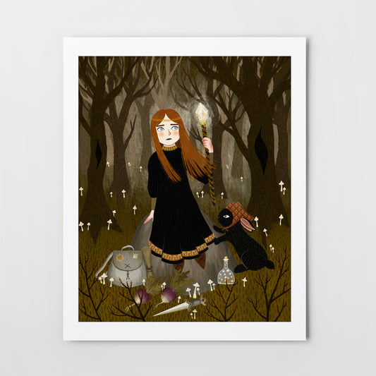 magic in the woods | Giclée Art Print